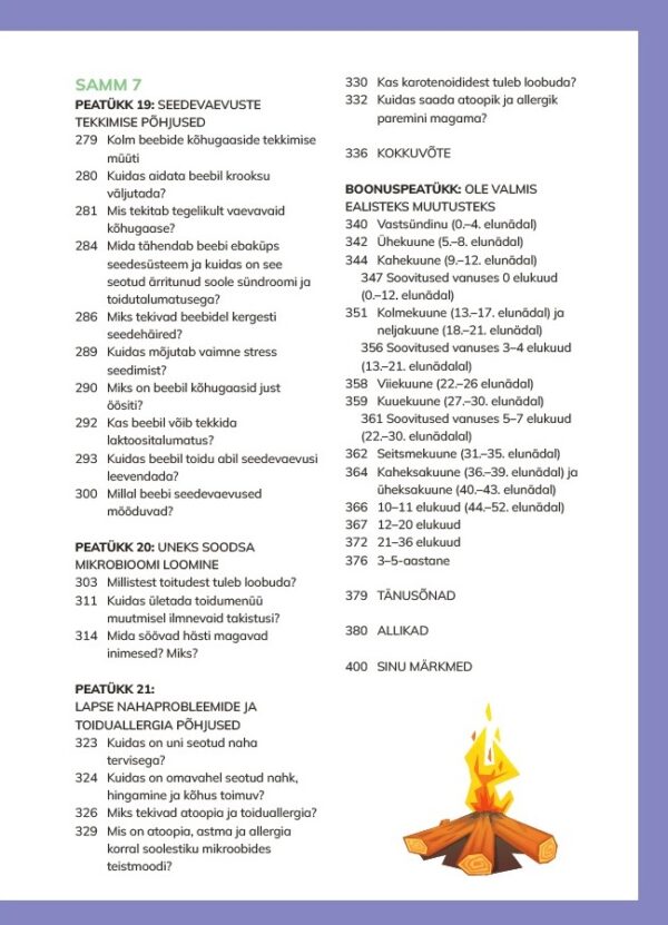 Raamat "7 sammu lapse parema uneni: Saa sõbraks mikrobioomi ja ööpäevarütmidega" - Image 7