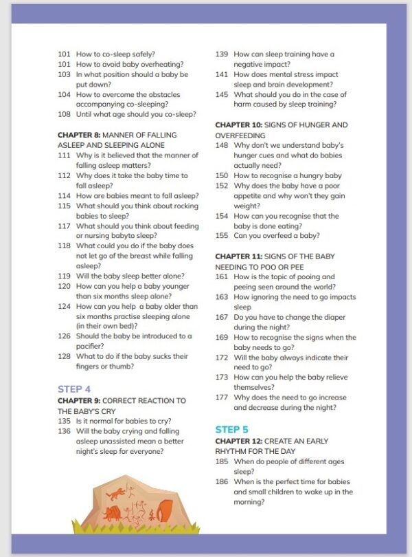 7 STEPS TO BABY`S BETTER SLEEP - English version of the book - Image 5